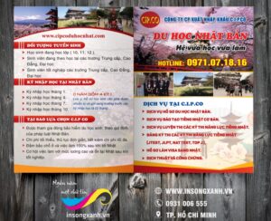 Tờ rơi du học nhật bản 01