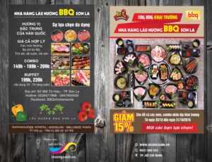tờ rơi nhà hàng lẩu nướng bbq 01