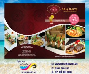 tờ rơi nhà hàng tiệc cưới đẹp