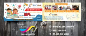 tờ rơi trung tâm tiếng anh đẹp