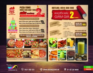 tờ rơi a4 pizza cons