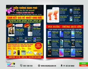 tờ rơi viễn thông năm phu