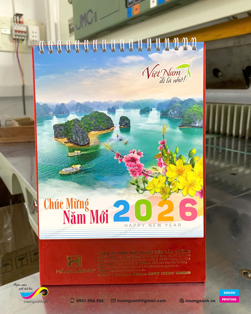 in lịch tết độc quyền Tân Bình