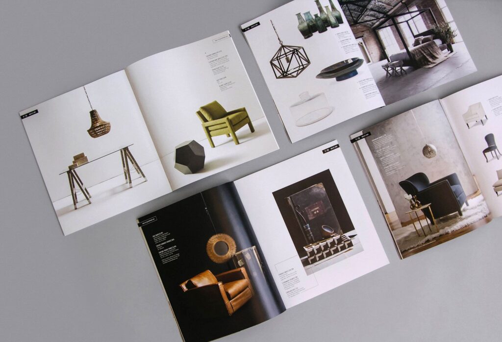 xu hướng thiết kế catalogue nội thất